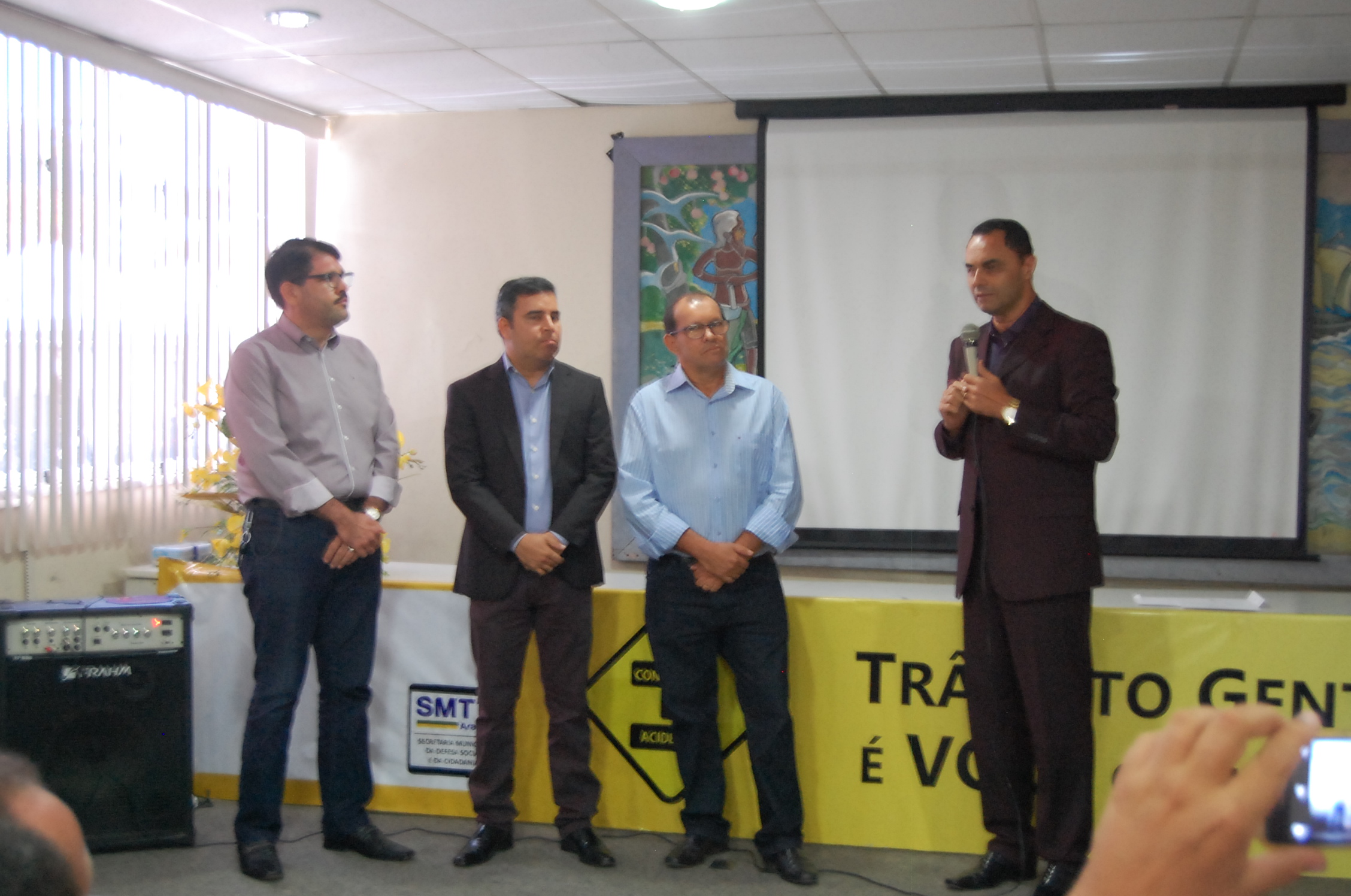 Nova diretoria é apresentada aos servidores da SMTT - SMTT Aracaju